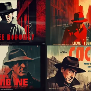 Midjourney Prompt for Movie Poster Design for a Crime Thriller