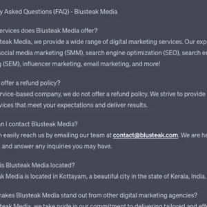 FAQ – Frequently Asked Questions Generator | ChatGPT